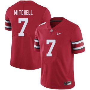 NCAA Ohio State Buckeyes Men's #7 Teradja Mitchell Red Nike Football College Jersey JTS8645OO